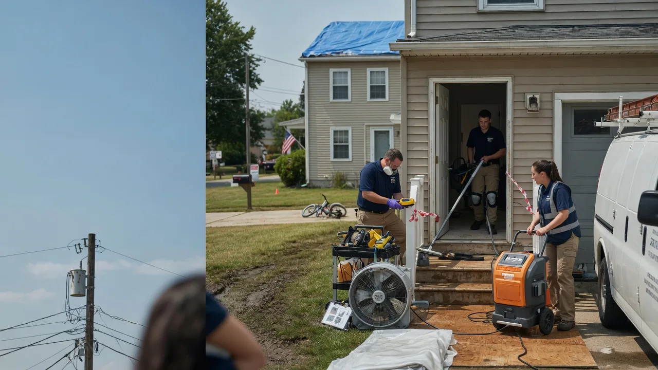 Water Damage Repair in Columbus City, IA near me